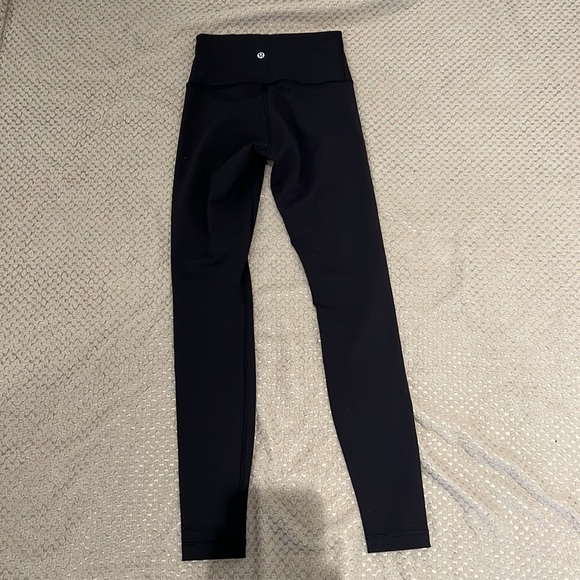 Lululemon High Rise Tight with Block Lettering - Picture 4 of 6